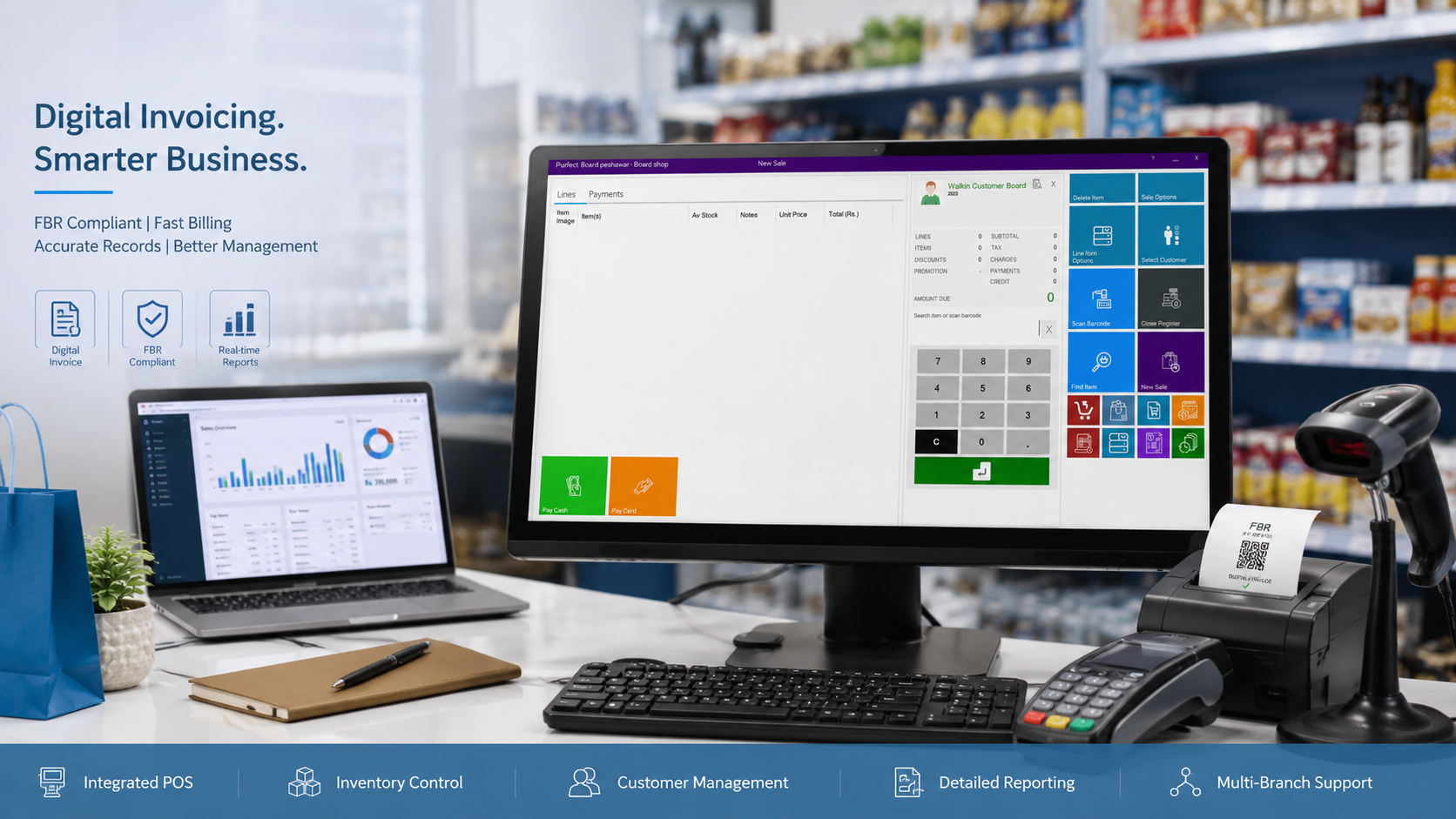 Digital Invoicing in Pakistan | FBR & POS Guide